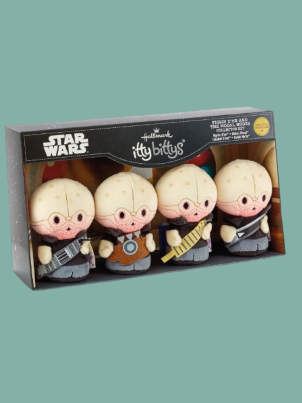 Hallmark Itty Bittys Star Wars CANTINA BAND Exclusive 4pc